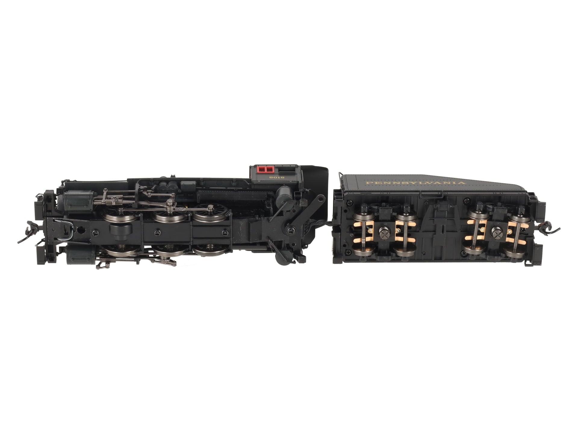 Broadway Limited 9173 HO PRR B6sb 0-6-0 Steam Loco w/ Tender, Sound/DC/DCC #5015 EX/Box