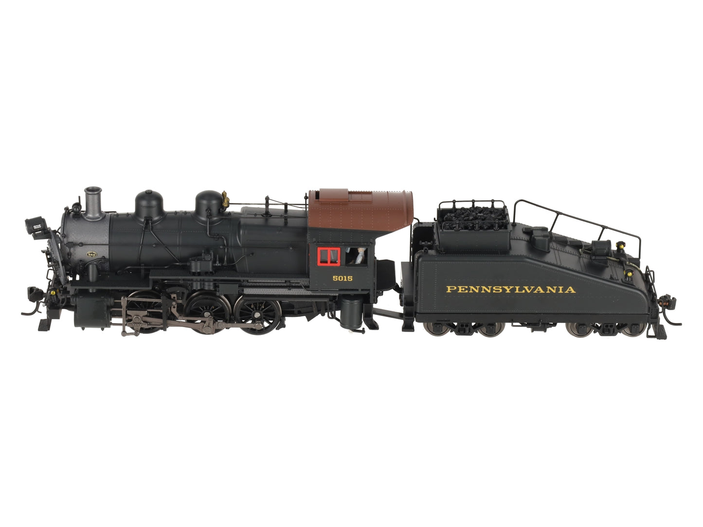 Broadway Limited 9173 HO PRR B6sb 0-6-0 Steam Loco w/ Tender, Sound/DC/DCC #5015 EX/Box
