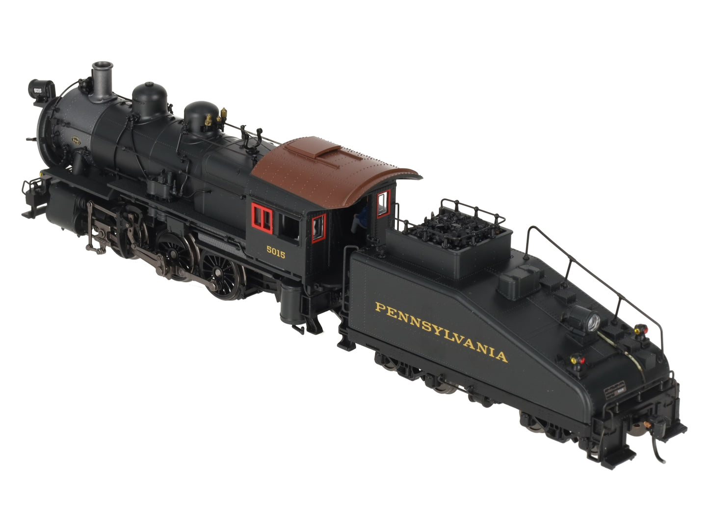 Broadway Limited 9173 HO PRR B6sb 0-6-0 Steam Loco w/ Tender, Sound/DC/DCC #5015 EX/Box