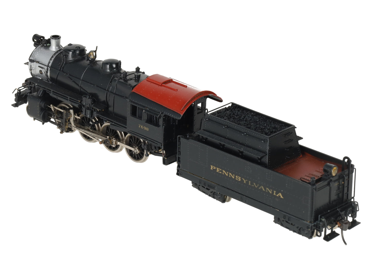 Olympia EH-110 HO Scale BRASS Pennsylvania RR H10S 2-8-0 Steam Loco & Tender VG/Box