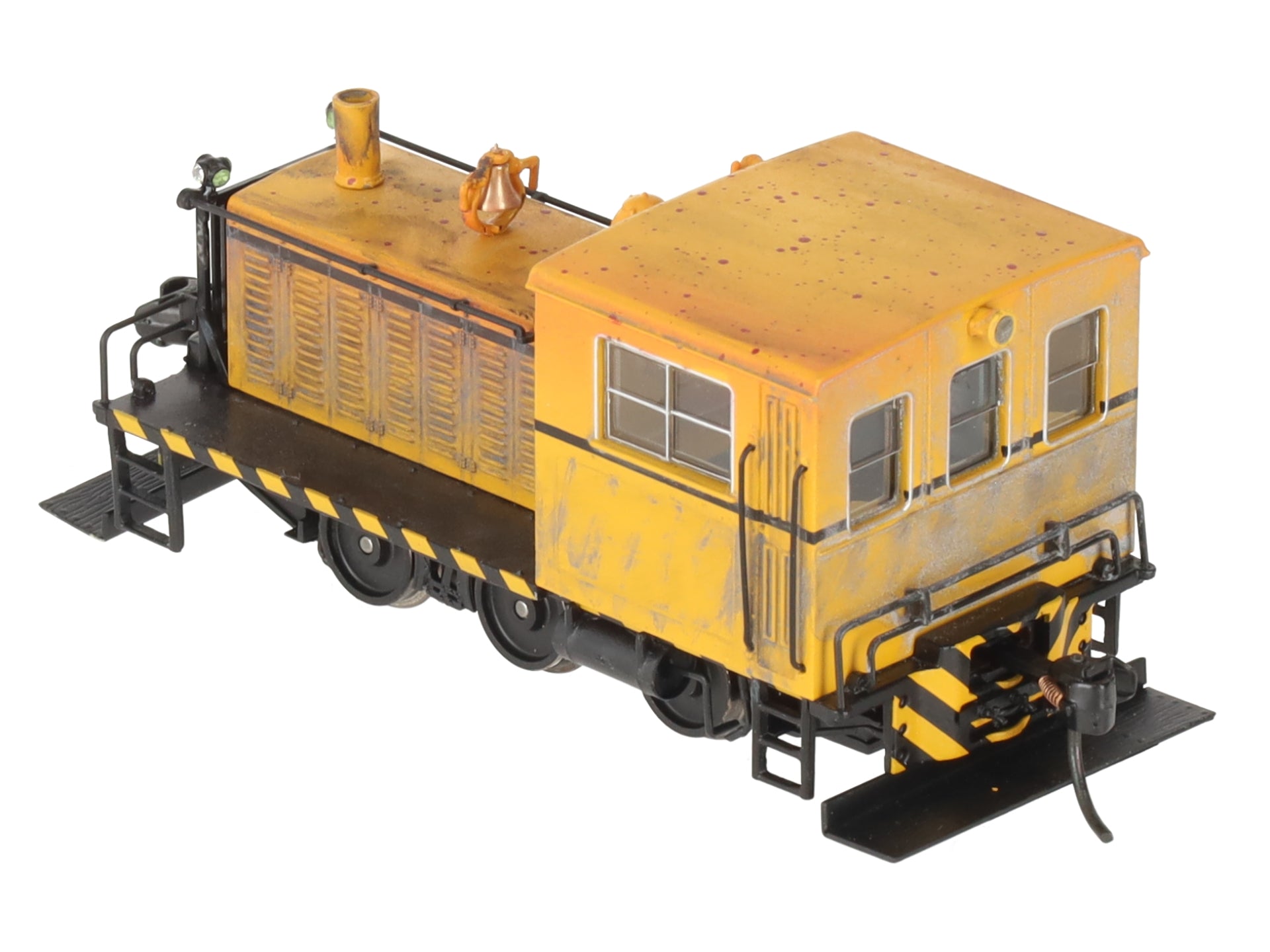 Broadway Limited 6552 HO Scale Unlettered Weathered Plymouth Switcher w/ DCC LN/Box