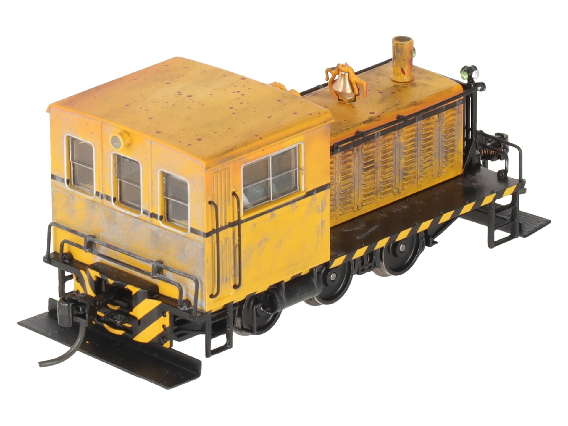 Broadway Limited 6552 HO Scale Unlettered Weathered Plymouth Switcher w/ DCC LN/Box