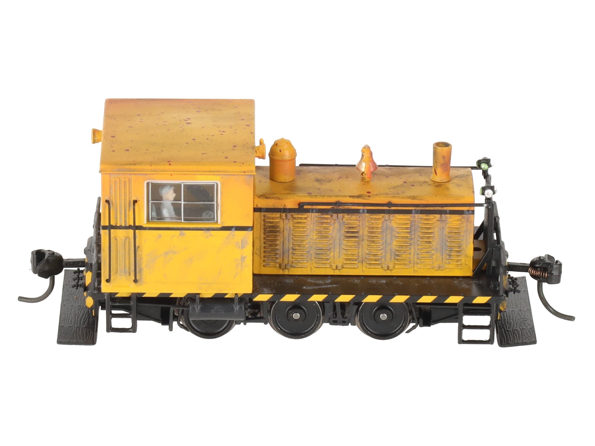 Broadway Limited 6552 HO Scale Unlettered Weathered Plymouth Switcher w/ DCC LN/Box