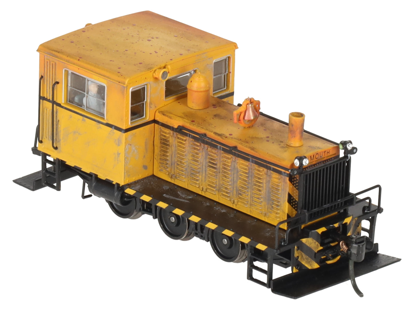 Broadway Limited 6552 HO Scale Unlettered Weathered Plymouth Switcher w/ DCC LN/Box