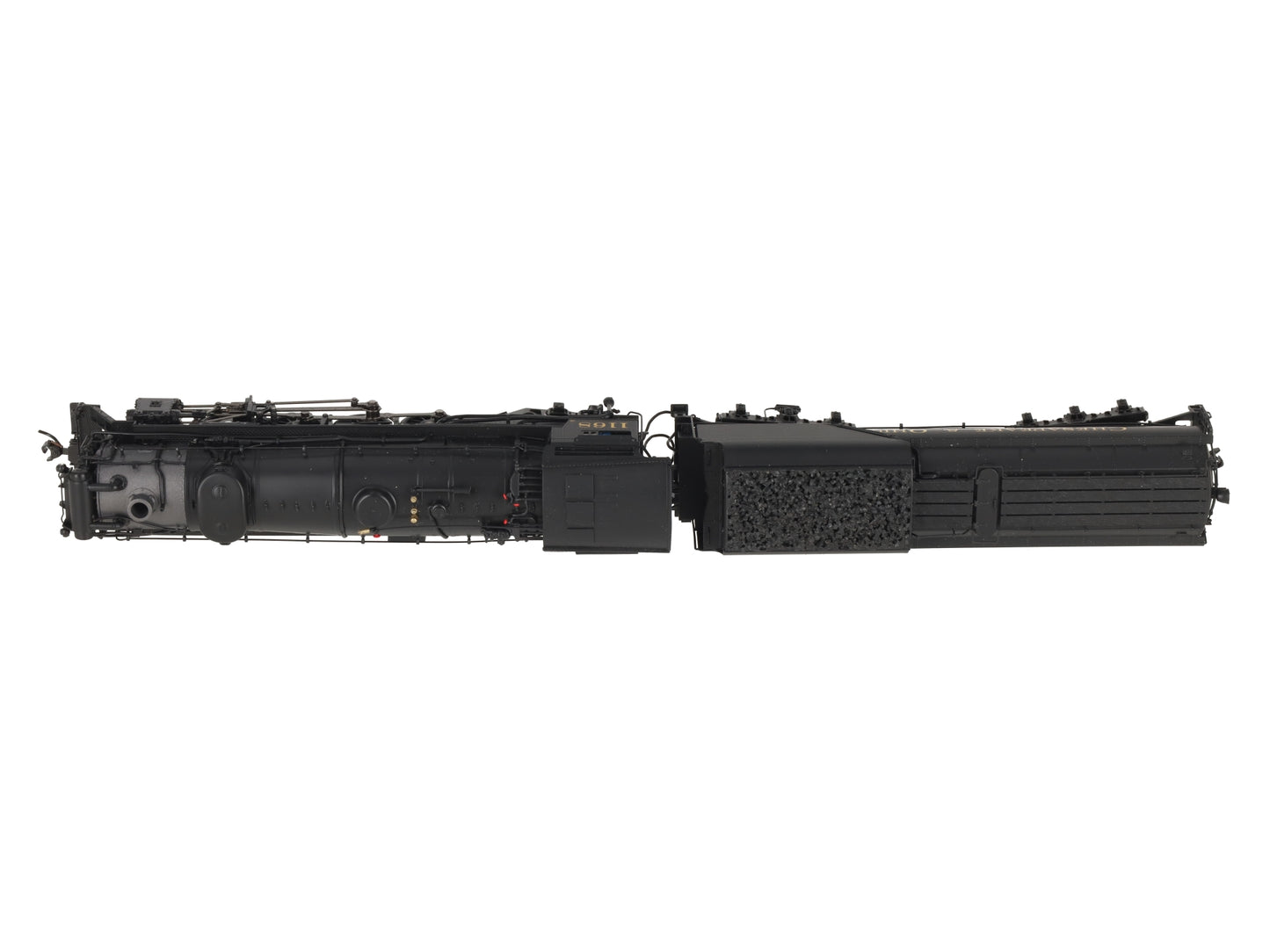 Broadway Limited 7591 HO C&O K-2 Mikado Steam Locomotive w/16-VC Tender #1168 LN/Box