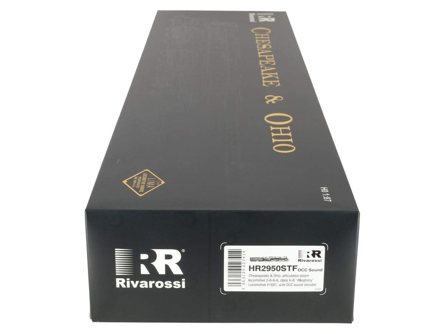 Rivarossi HR2950 HO C&O Articulated 2-6-6-6 "Allegheny" Steam Locomotive #1601 LN/Box