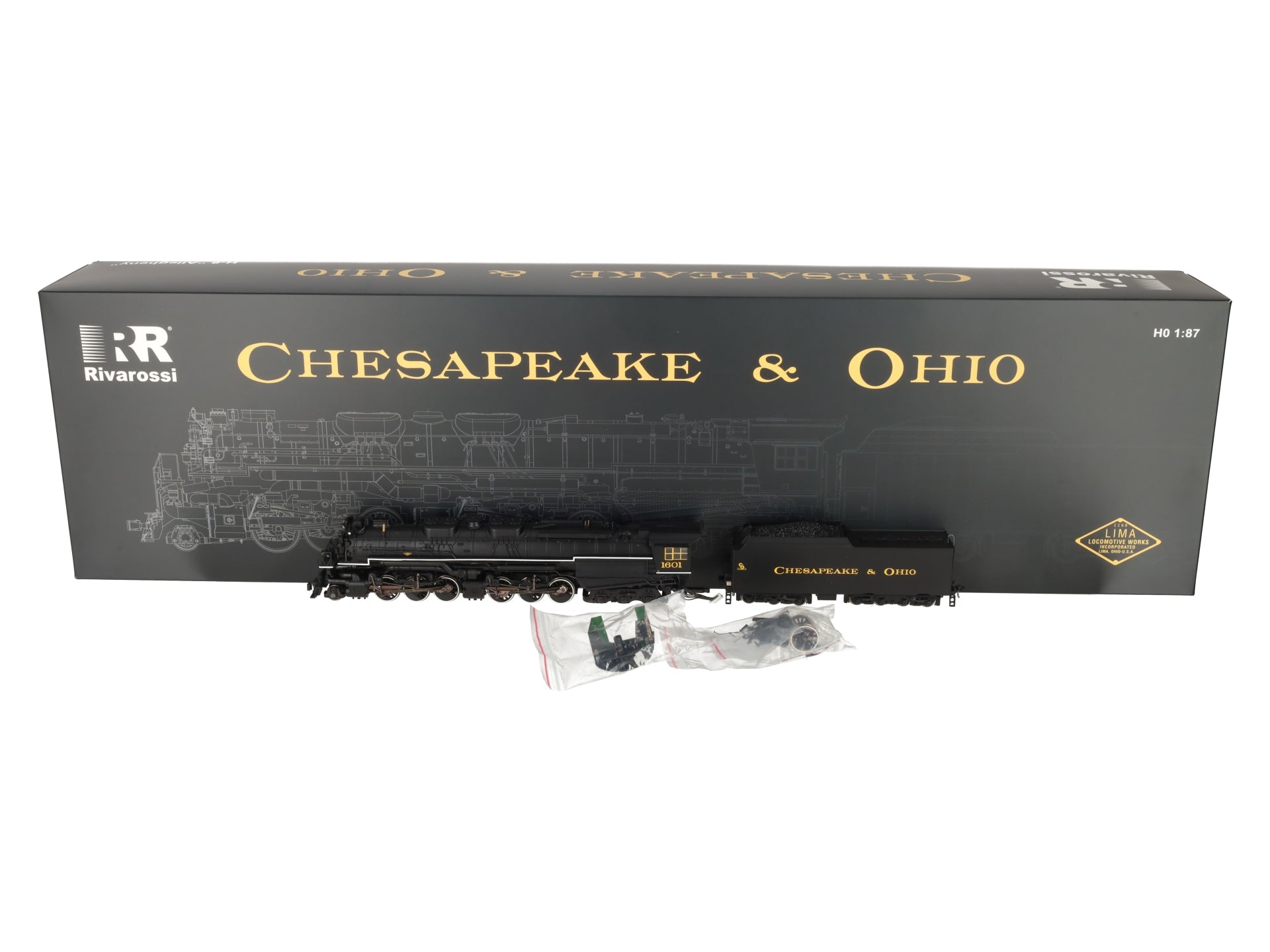 Rivarossi HR2950 HO C&O Articulated 2-6-6-6 