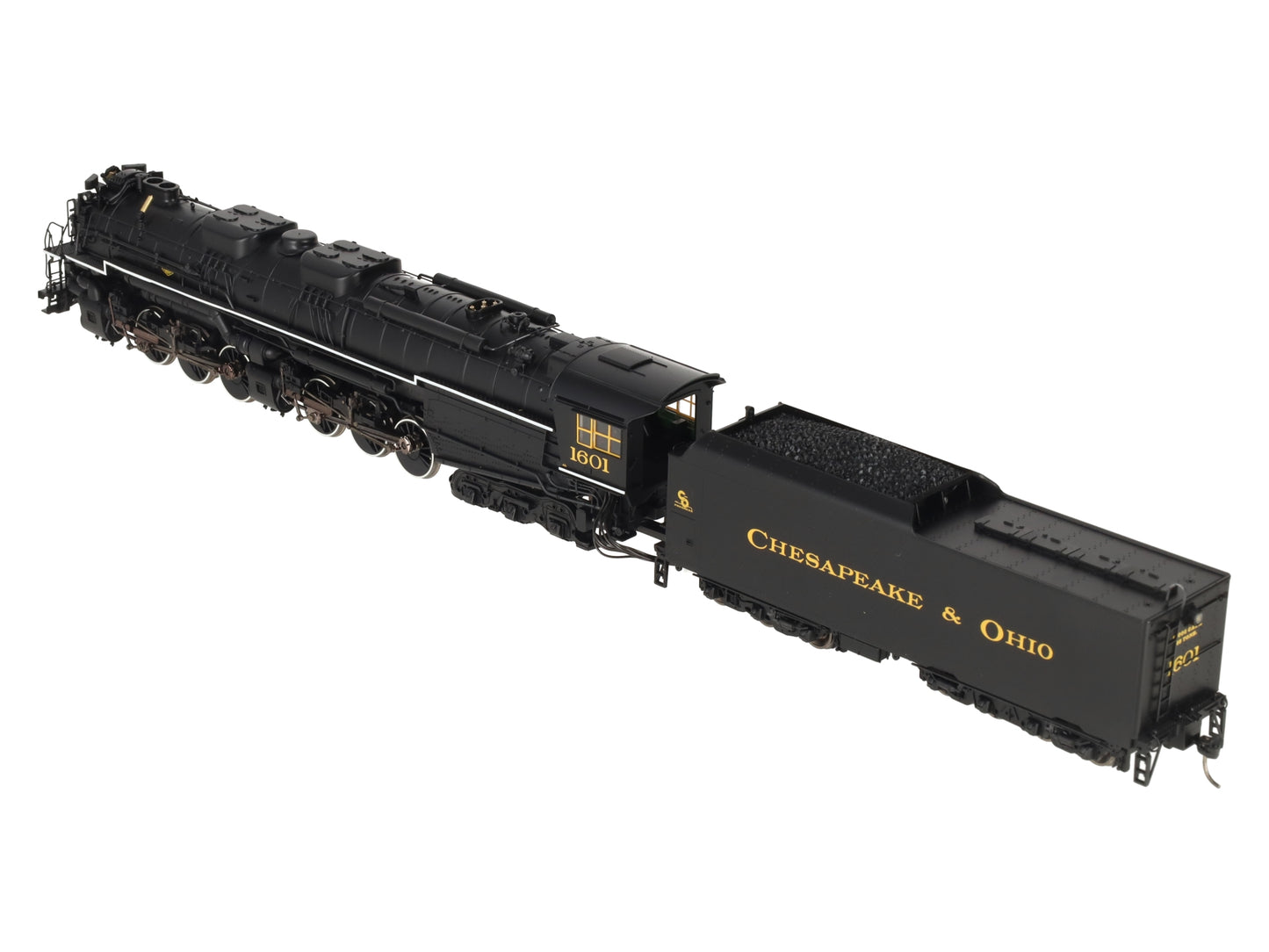 Rivarossi HR2950 HO C&O Articulated 2-6-6-6 "Allegheny" Steam Locomotive #1601 LN/Box