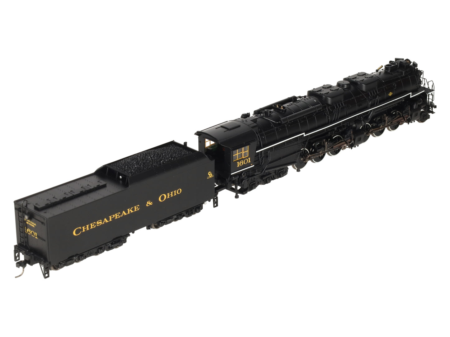 Rivarossi HR2950 HO C&O Articulated 2-6-6-6 "Allegheny" Steam Locomotive #1601 LN/Box