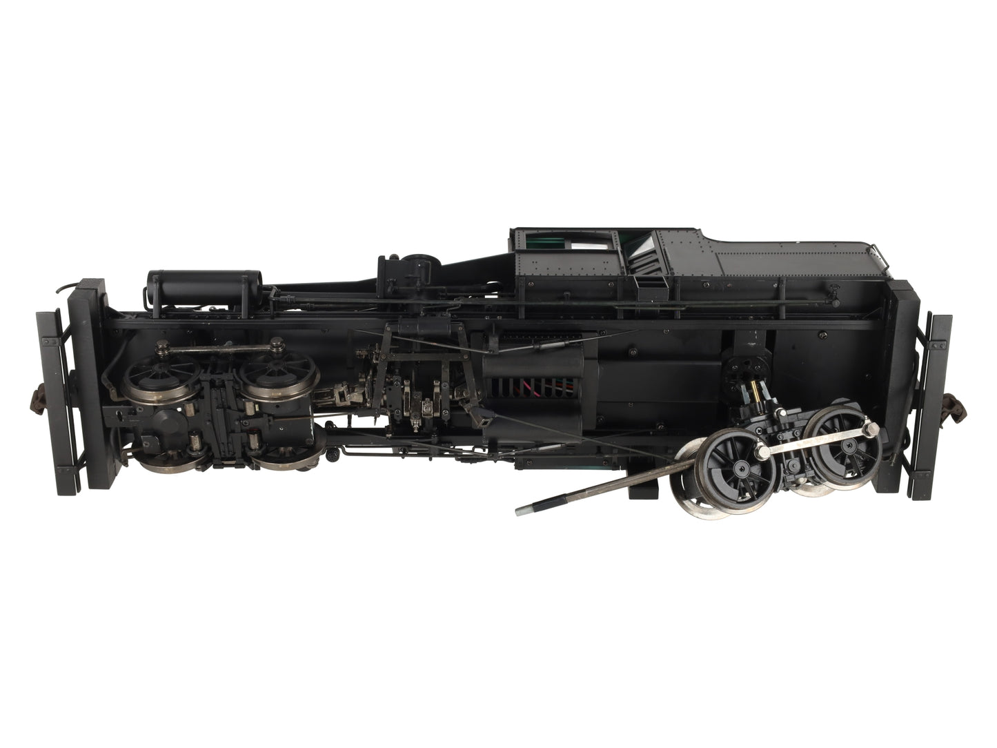 Bachmann Spectrum 81799 G Black Unlettered Two-Truck Heisler Steam Locomotive/Box