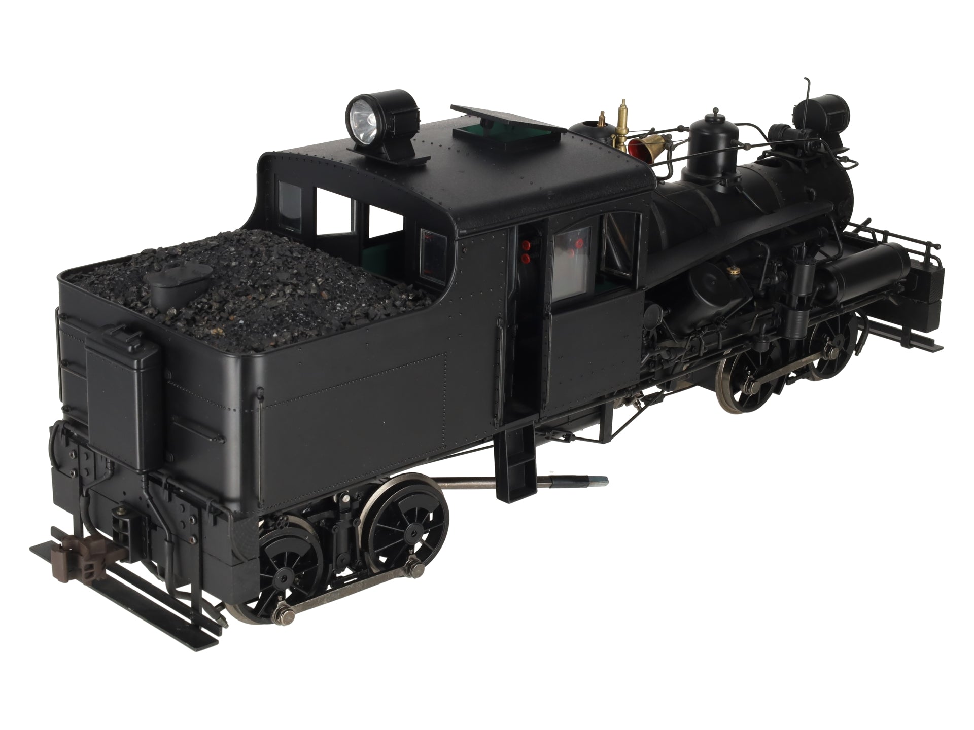 Bachmann Spectrum 81799 G Black Unlettered Two-Truck Heisler Steam Locomotive/Box