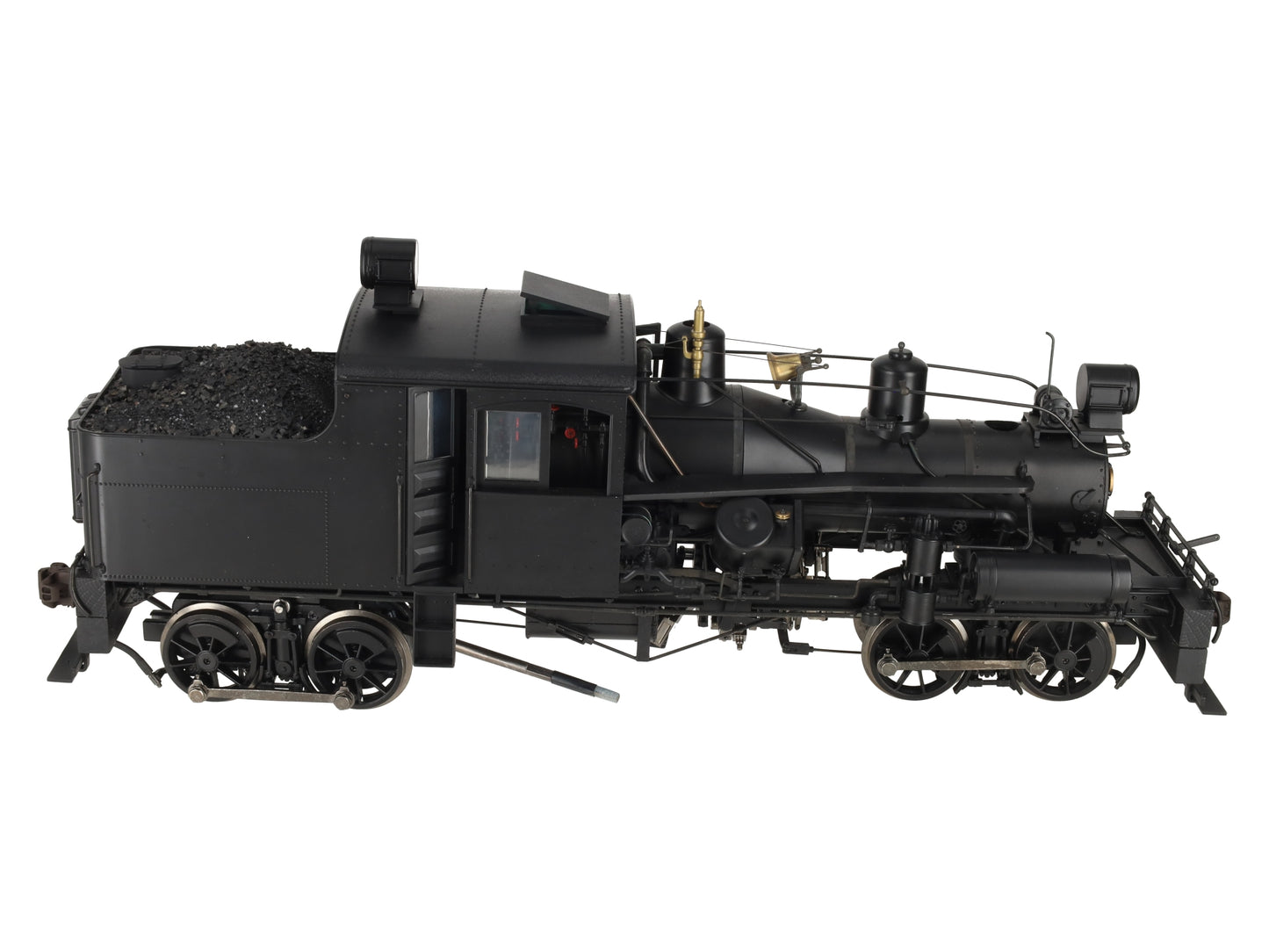 Bachmann Spectrum 81799 G Black Unlettered Two-Truck Heisler Steam Locomotive/Box