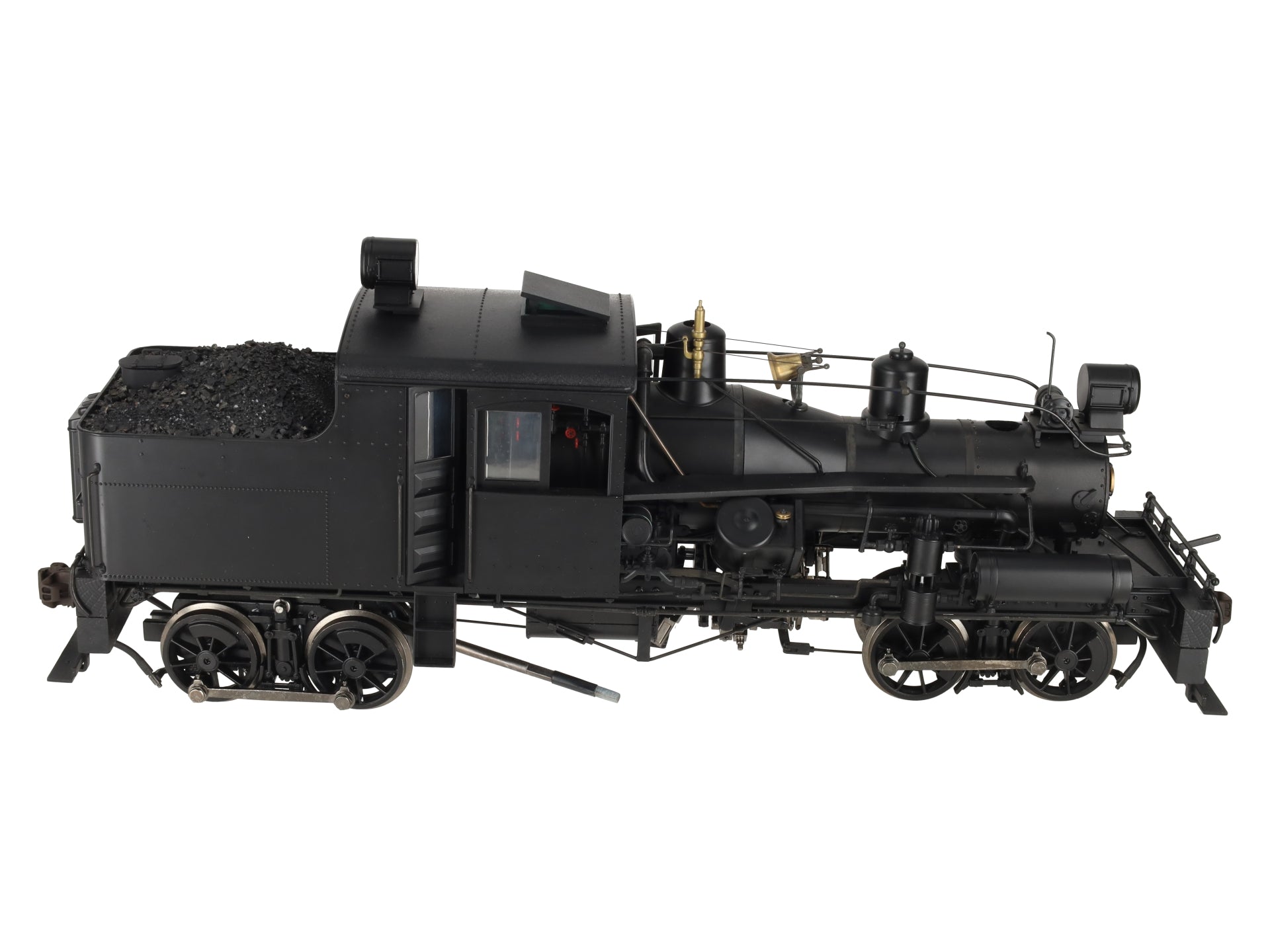 Bachmann Spectrum 81799 G Black Unlettered Two-Truck Heisler Steam Locomotive/Box