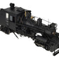 Bachmann Spectrum 81799 G Black Unlettered Two-Truck Heisler Steam Locomotive/Box