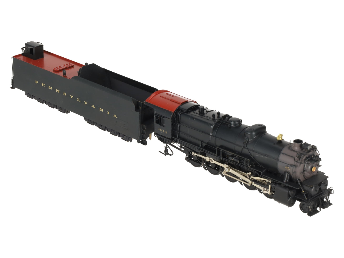 Key Imports HO BRASS Pennsylvania I-1sa 2-10-0 Decapod Steam w/Long Tender-Paint EX/Box