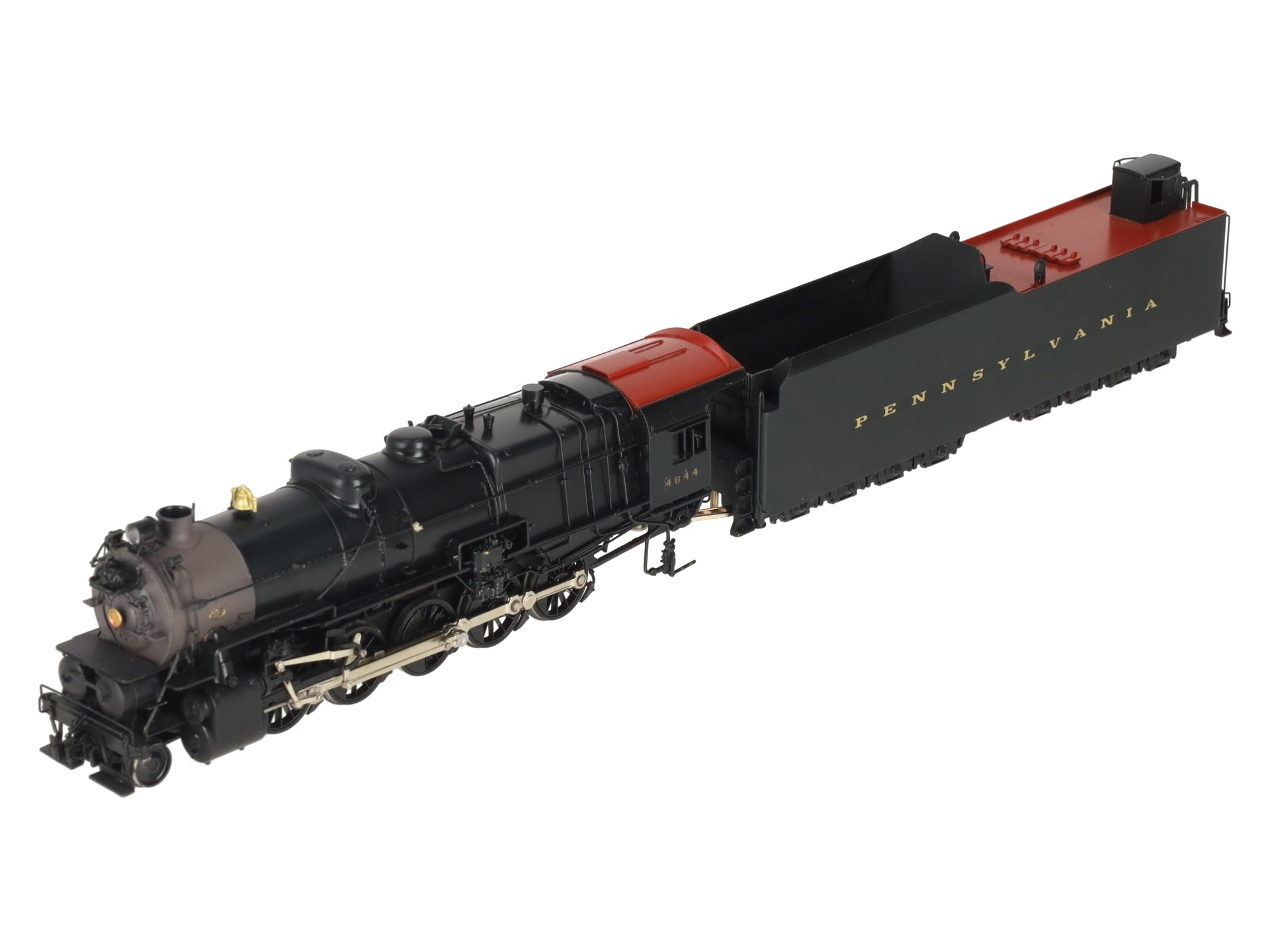 Key Imports HO BRASS Pennsylvania I-1sa 2-10-0 Decapod Steam w/Long Tender-Paint EX/Box