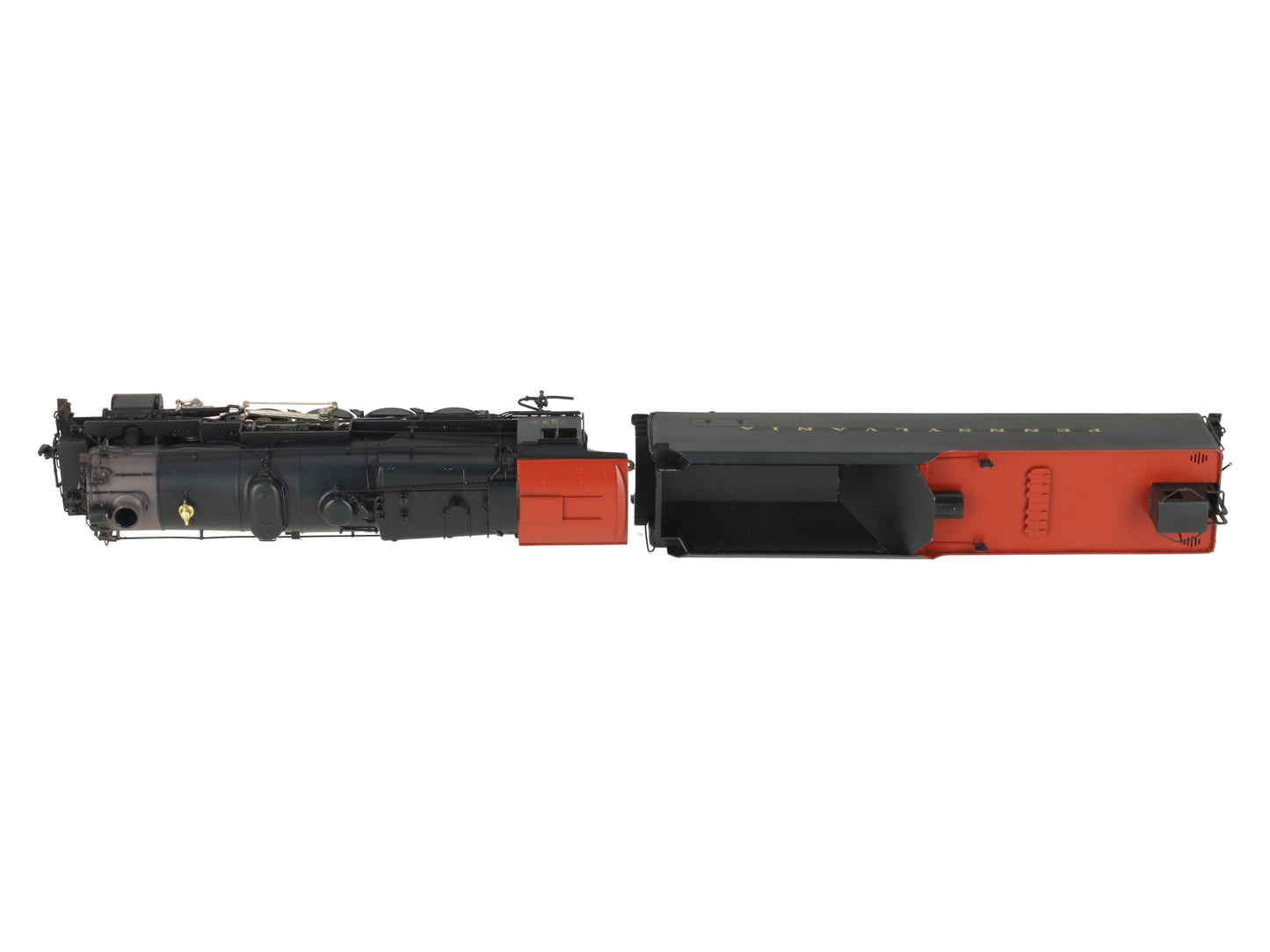 Key Imports HO BRASS Pennsylvania I-1sa 2-10-0 Decapod Steam w/Long Tender-Paint EX/Box