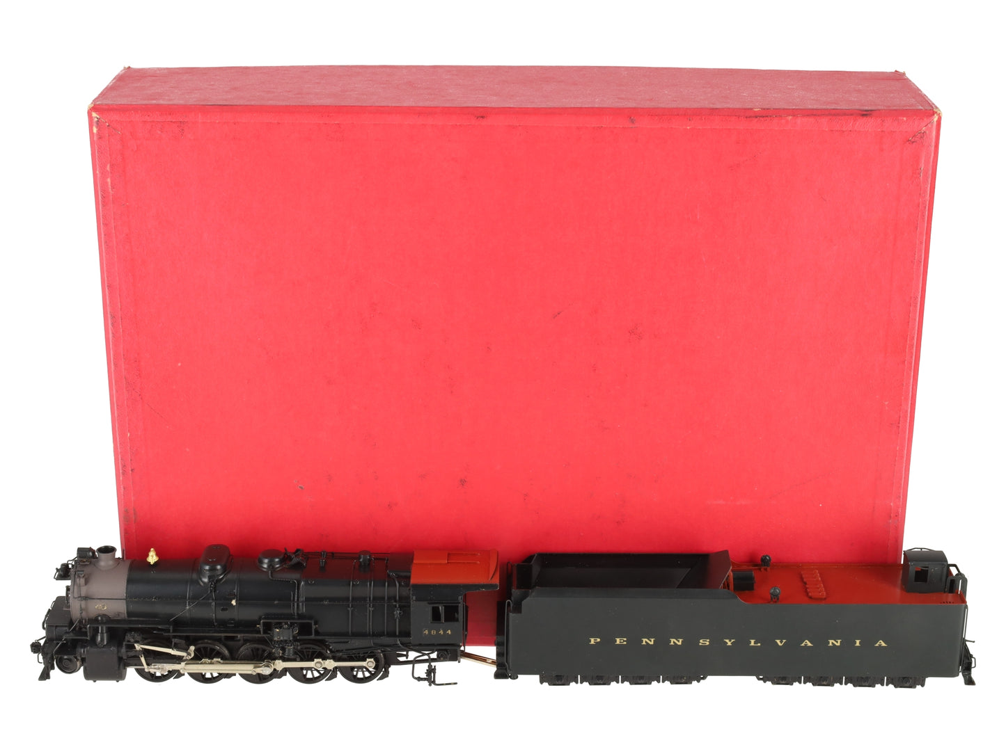 Key Imports HO BRASS Pennsylvania I-1sa 2-10-0 Decapod Steam w/Long Tender-Paint EX/Box