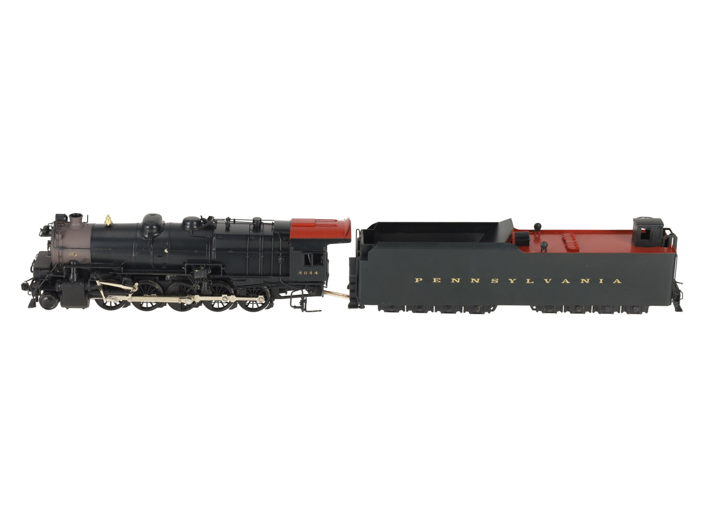 Key Imports HO BRASS Pennsylvania I-1sa 2-10-0 Decapod Steam w/Long Tender-Paint EX/Box
