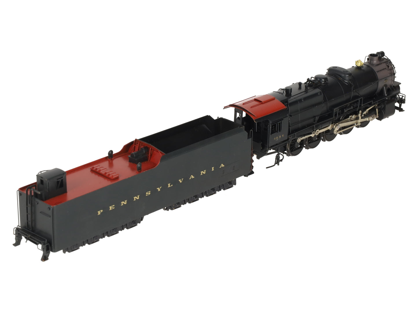 Key Imports HO BRASS Pennsylvania I-1sa 2-10-0 Decapod Steam w/Long Tender-Paint EX/Box