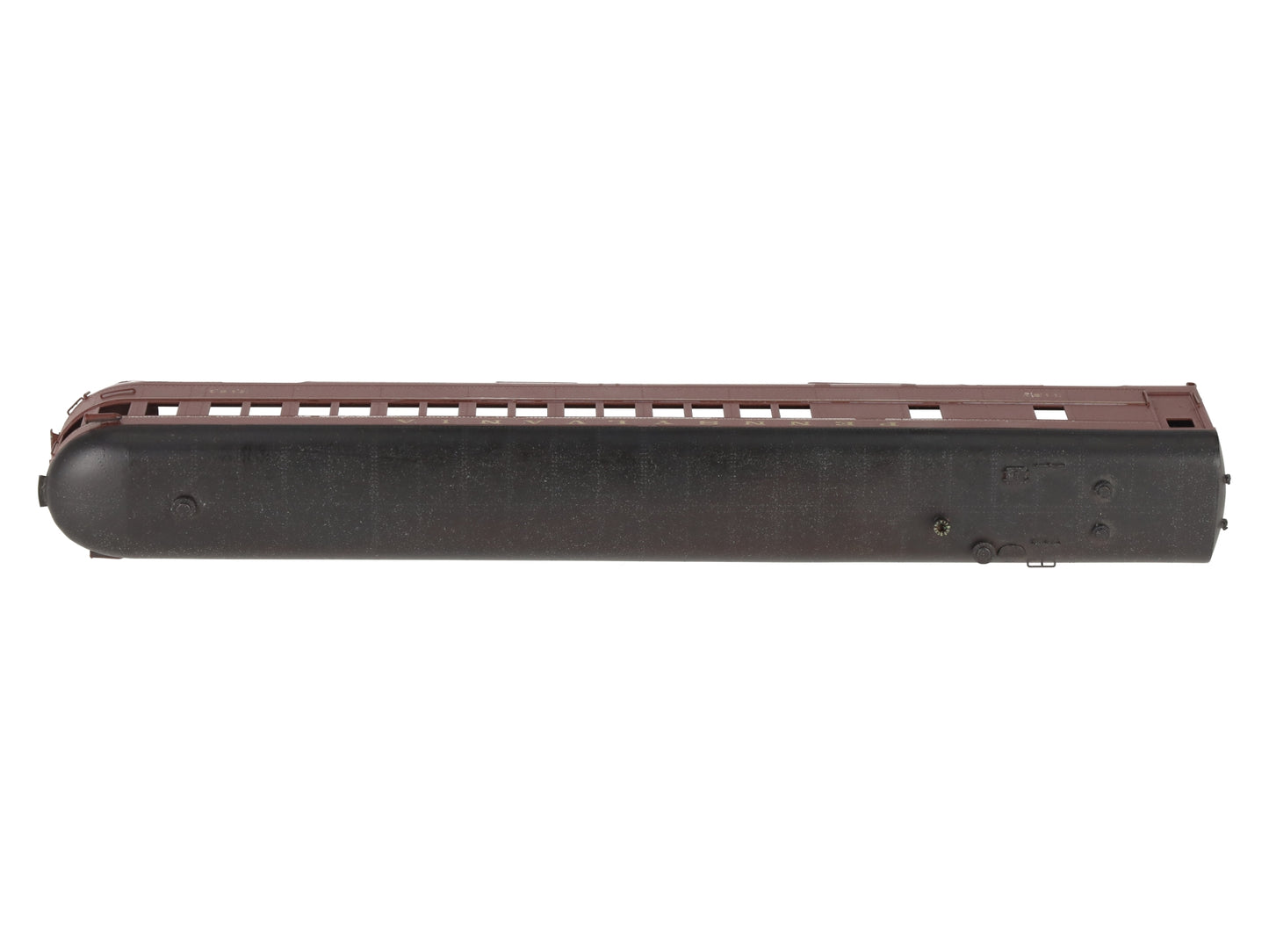 NJ International 717G BRASS HO Scale Poc70R Passenger Observation Lounge #1121 EX/Box