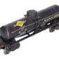 Lionel 2855 Vintage O Gauge Postwar Sunoco Black Semi-Scale Tank Car VG