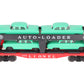 Lionel 6414 Vintage O Evans Autoloader with 4 Green Autos -  Extremely Rare VG