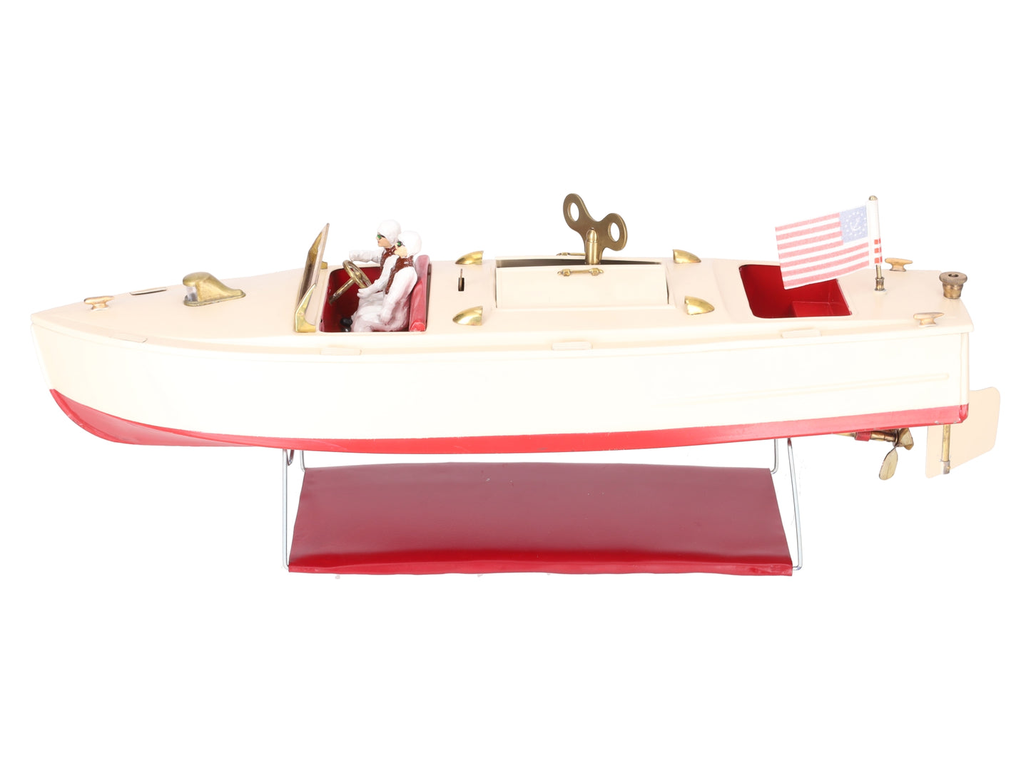 Lionel 6-13802 Std. Gauge Reproduction Prewar Tinplate #43 Craft Pleasure Boat EX