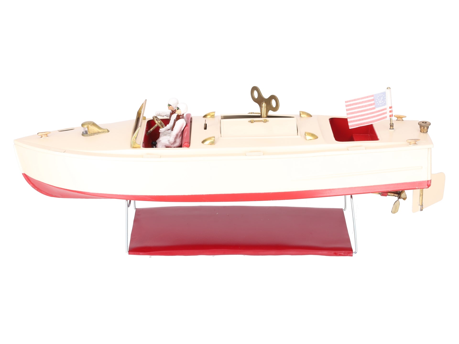 Lionel 6-13802 Std. Gauge Reproduction Prewar Tinplate #43 Craft Pleasure Boat EX