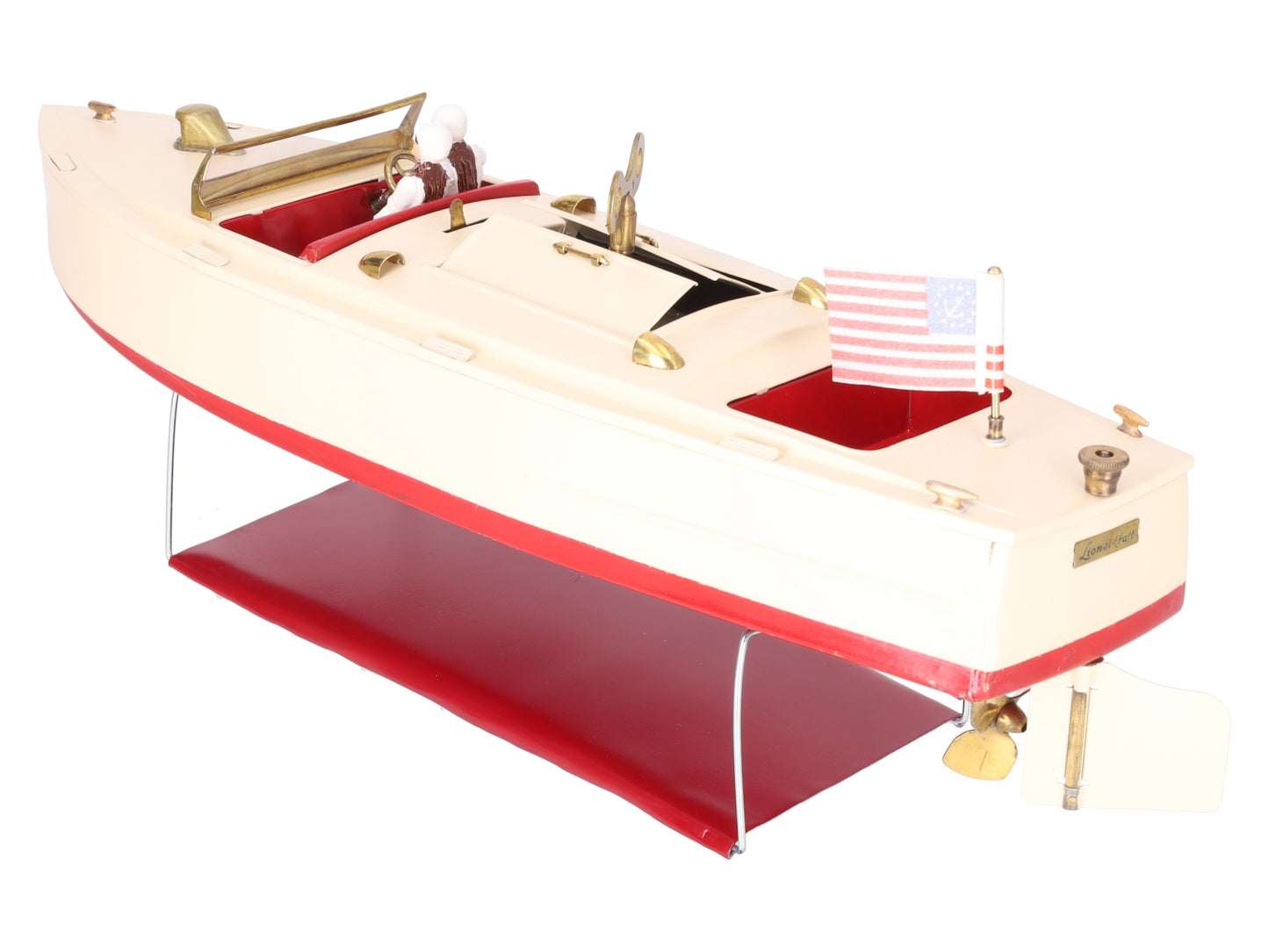 Lionel 6-13802 Std. Gauge Reproduction Prewar Tinplate #43 Craft Pleasure Boat EX