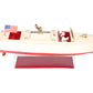 Lionel 6-13802 Std. Gauge Reproduction Prewar Tinplate #43 Craft Pleasure Boat EX