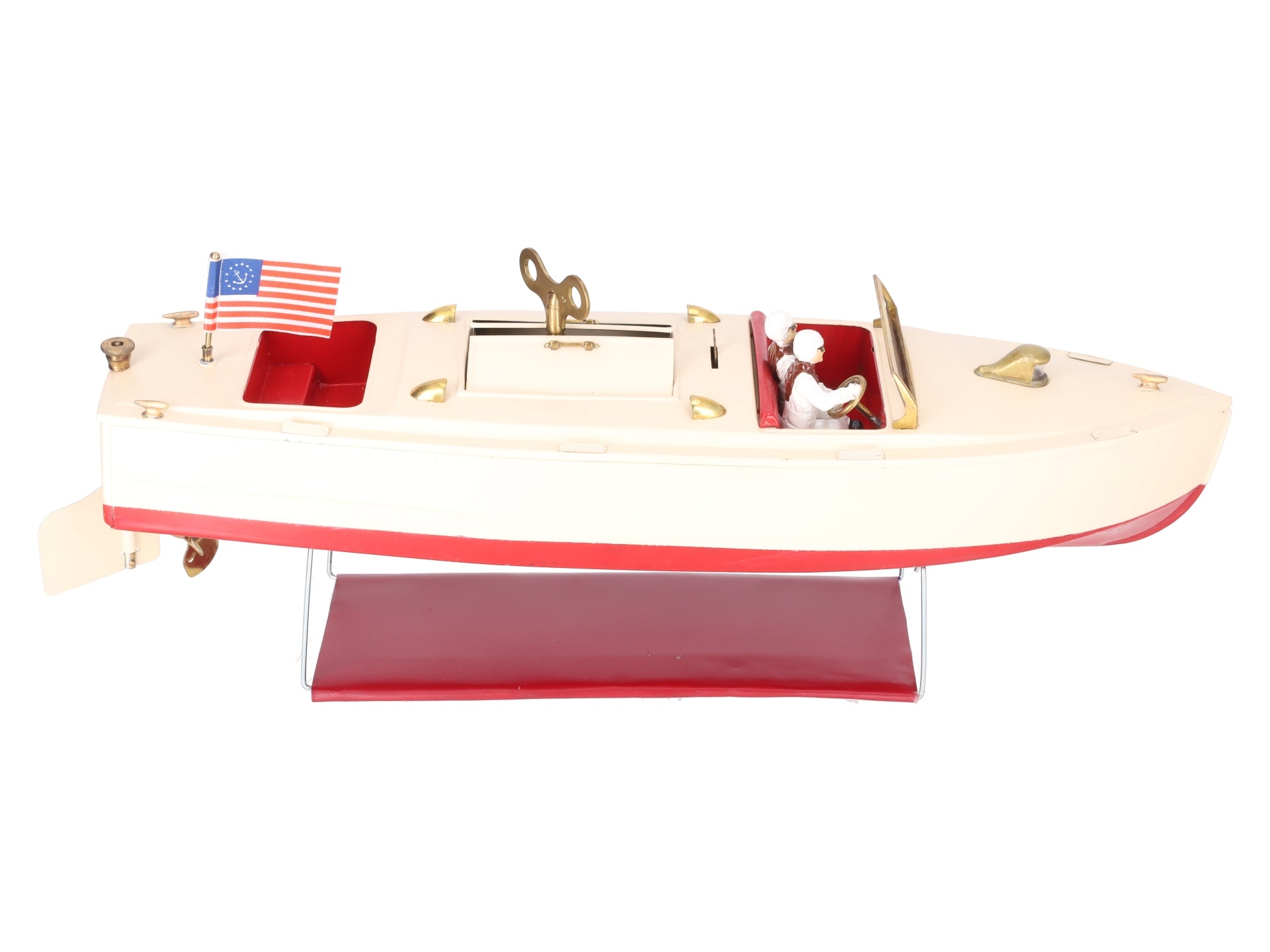 Lionel 6-13802 Std. Gauge Reproduction Prewar Tinplate #43 Craft Pleasure Boat EX