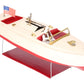 Lionel 6-13802 Std. Gauge Reproduction Prewar Tinplate #43 Craft Pleasure Boat EX