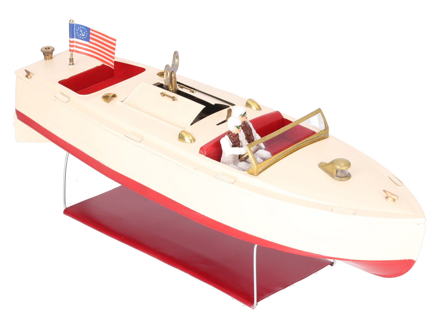 Lionel 6-13802 Std. Gauge Reproduction Prewar Tinplate #43 Craft Pleasure Boat EX