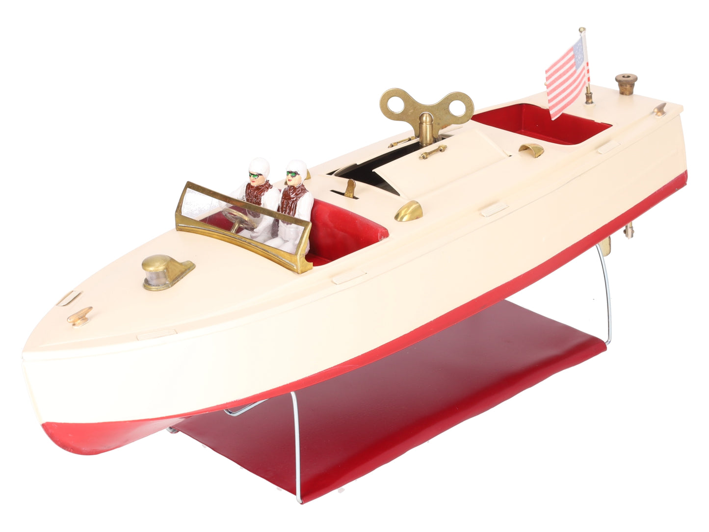 Lionel 6-13802 Std. Gauge Reproduction Prewar Tinplate #43 Craft Pleasure Boat EX