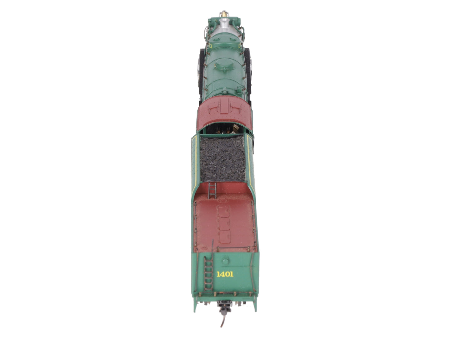 AHM 5087-12 HO Scale Southern 4-6-2 Steam Locomotive & Tender #1401 EX/Box