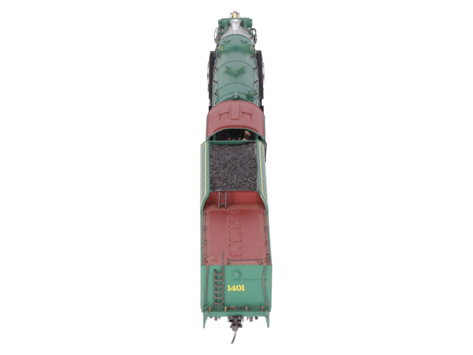 AHM 5087-12 HO Scale Southern 4-6-2 Steam Locomotive & Tender #1401 EX/Box