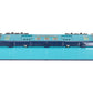 MTH 11-40041 Std. Gauge Two Tone Blue Comet "Olbers" Baggage Car EX