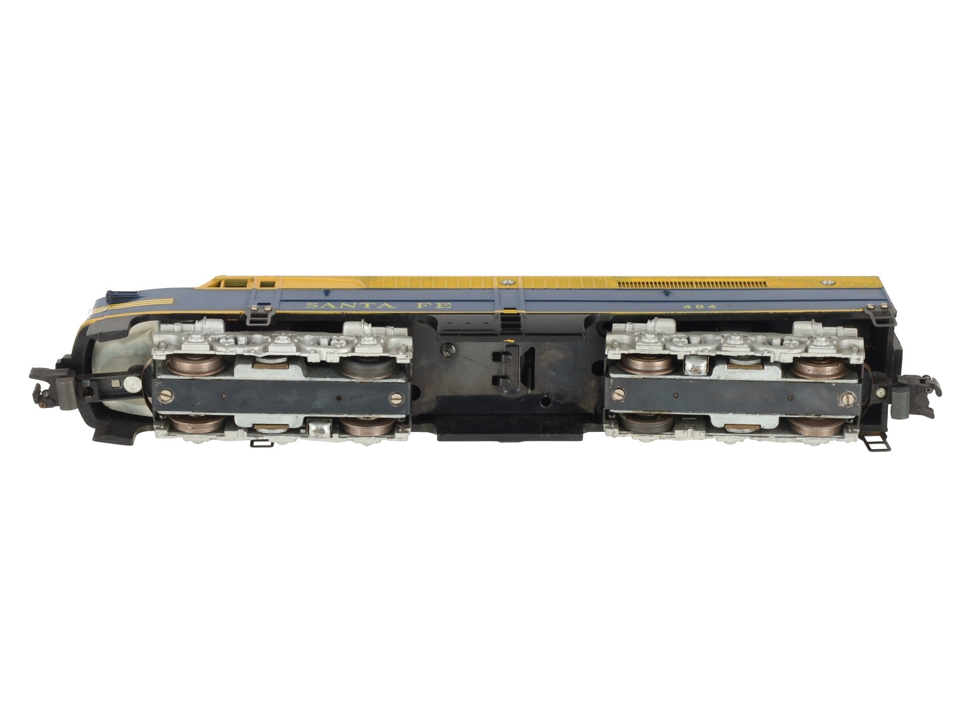 American Flyer 4856 S Scale Santa Fe Powered Diesel Locomotive #484 VG