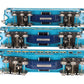 MTH 11-40040 Std.Gauge Two Tone Blue Comet Nickel Trim Passenger Set (Set of 3)