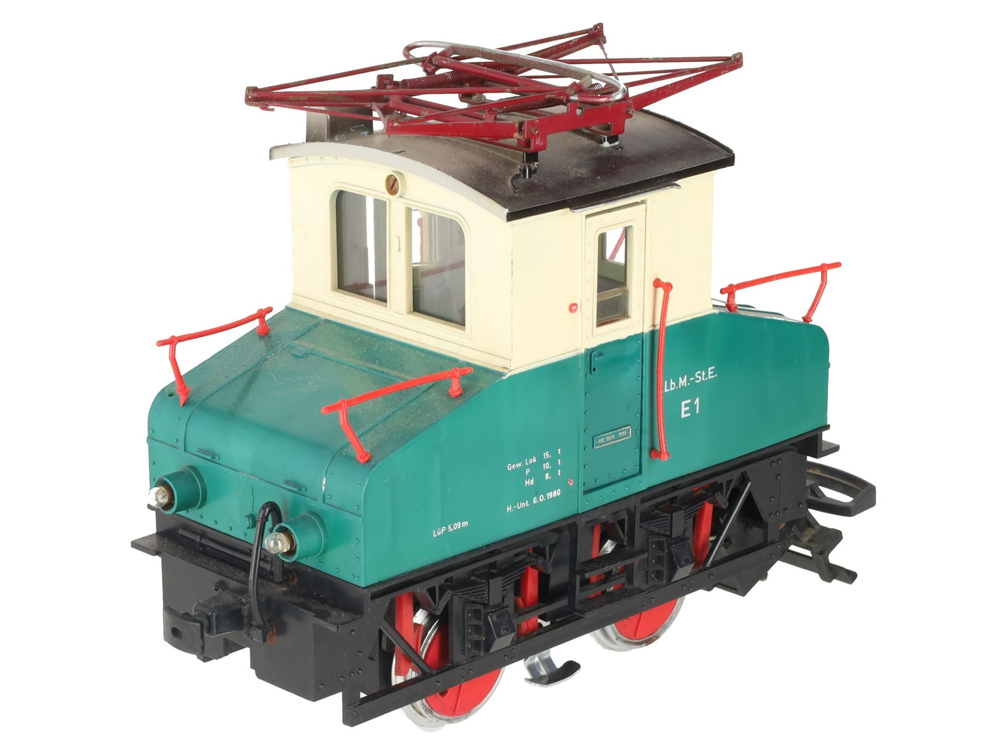LGB 2034 Green & Cream E1 Electric Locomotive