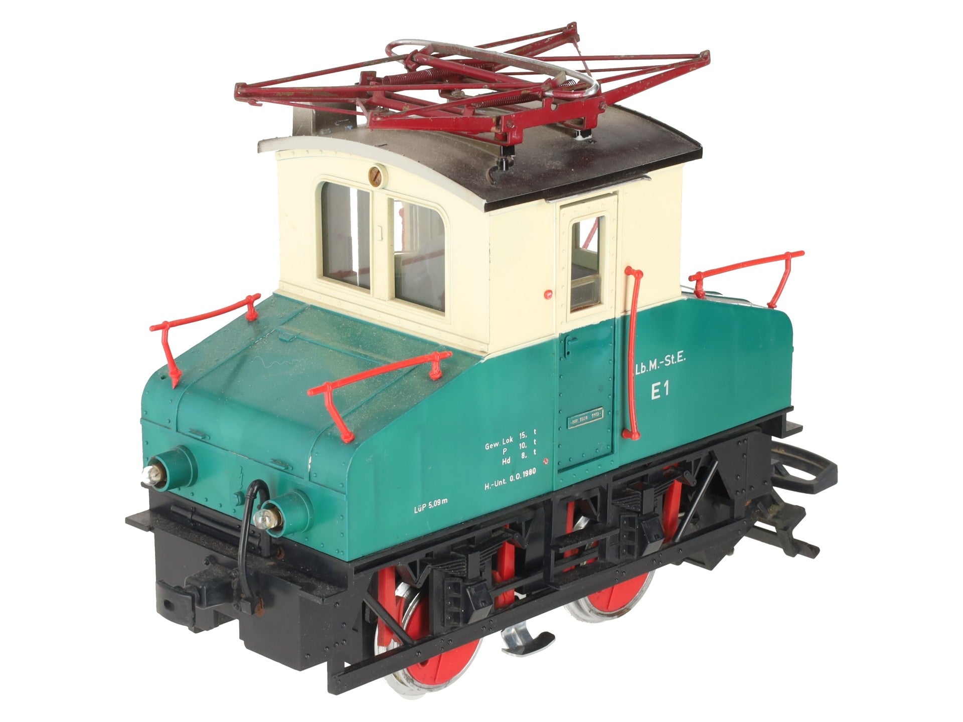 LGB 2034 Green & Cream E1 Electric Locomotive