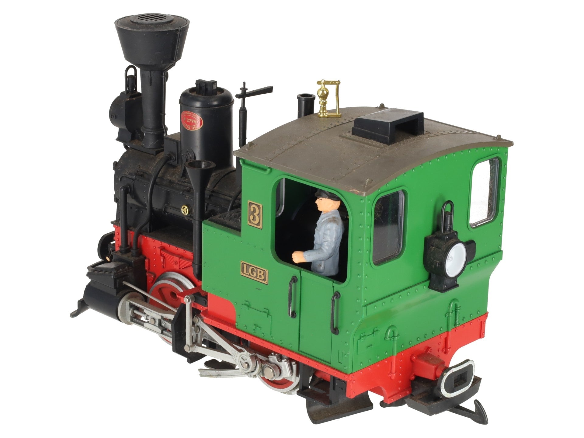 LGB 20211 G Scale 0-4-0 Steam Locomotive #3 VG