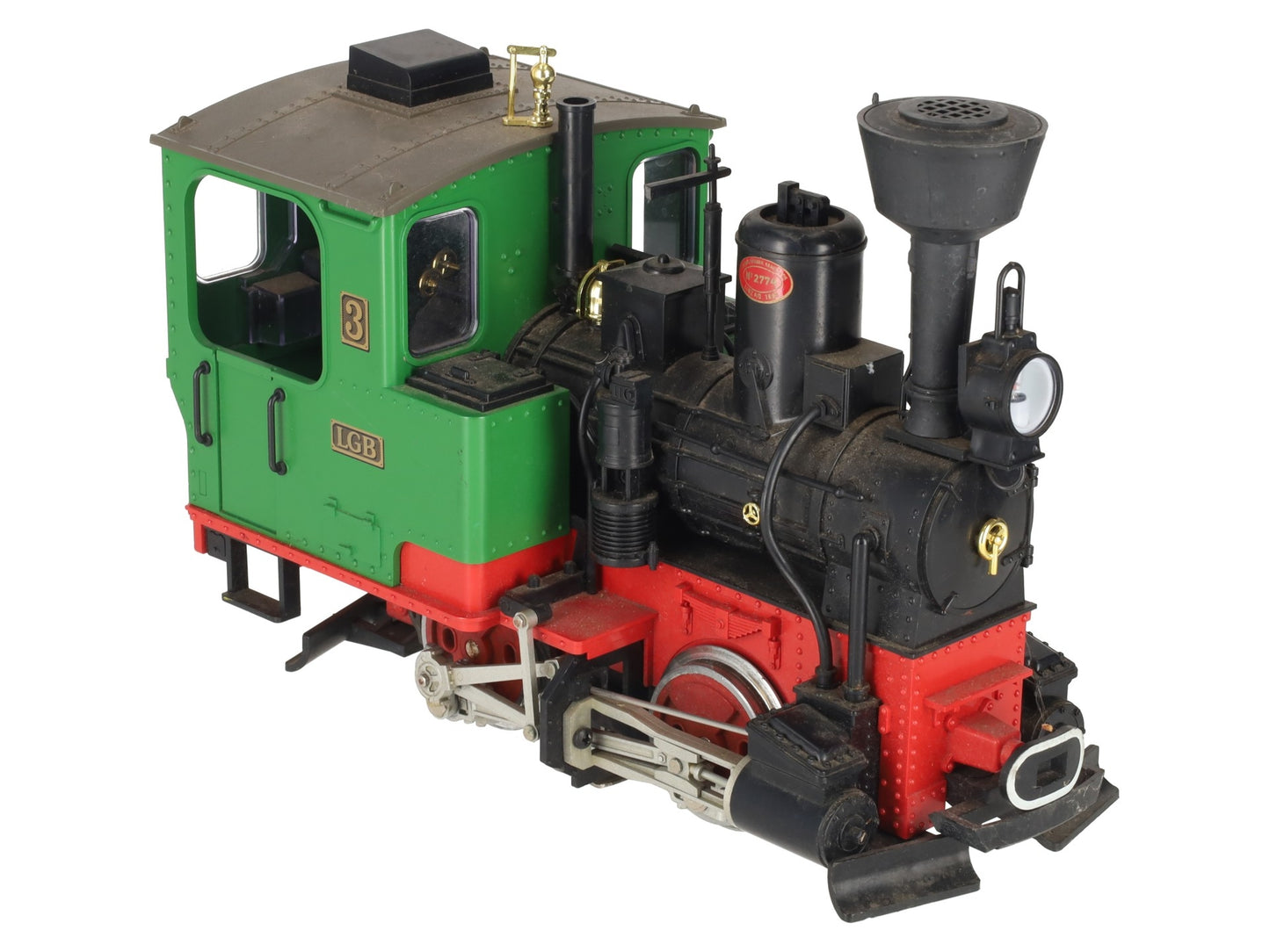 LGB 20211 G Scale 0-4-0 Steam Locomotive #3 VG