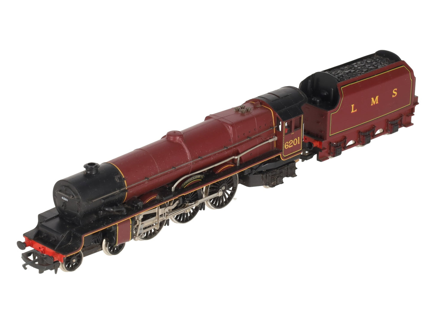 Hornby R832 OO LMS Princess Elizabeth Steam Locomotive & Tender #6201 - DC EX/Box