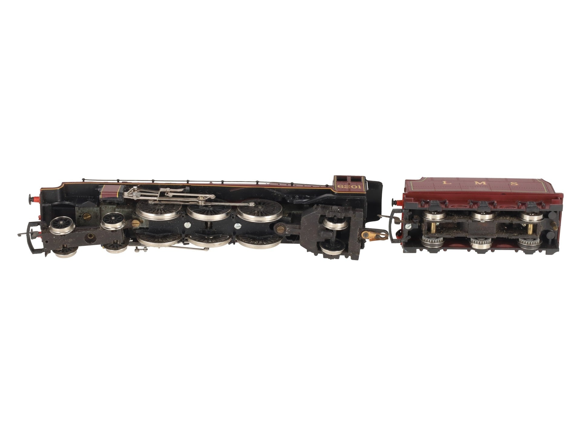 Hornby R832 OO LMS Princess Elizabeth Steam Locomotive & Tender #6201 - DC EX/Box