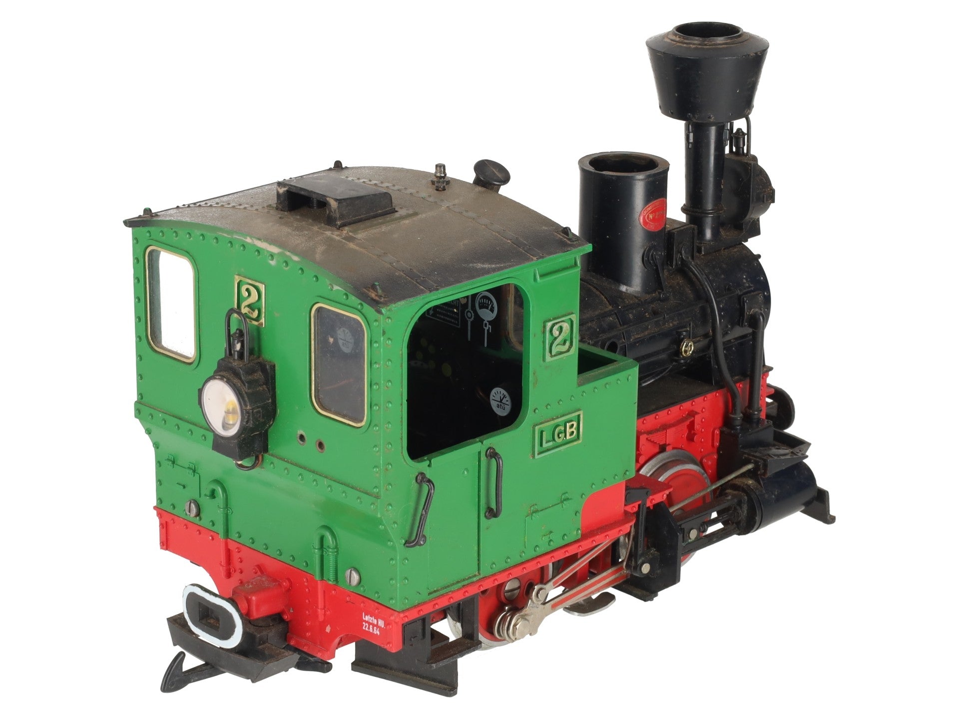 LGB 2020 G Scale 0-4-0 Staintz Steam Locomotive (Green) #2 VG