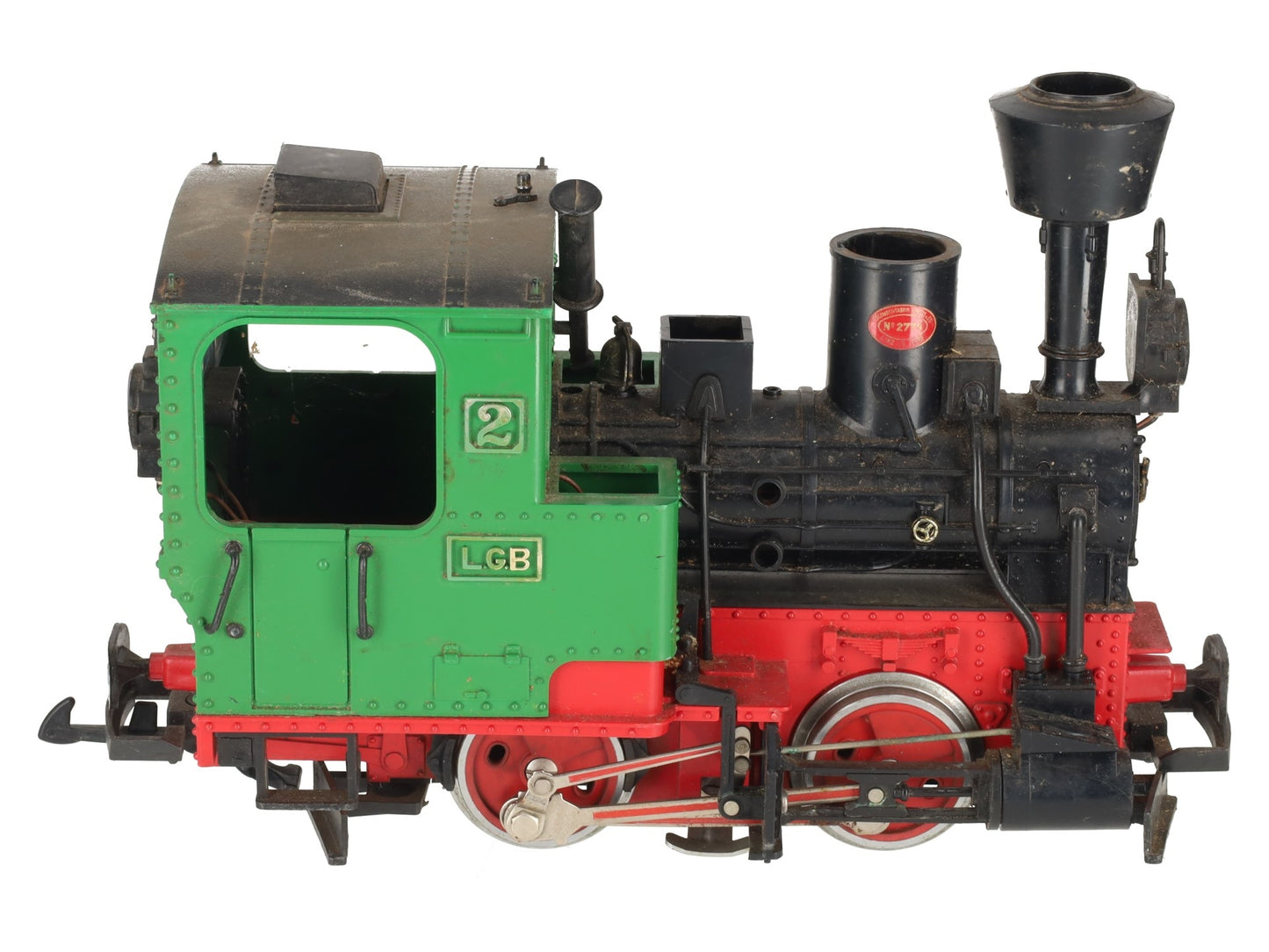 LGB 2020 G Scale 0-4-0 Staintz Steam Locomotive (Green) #2 VG