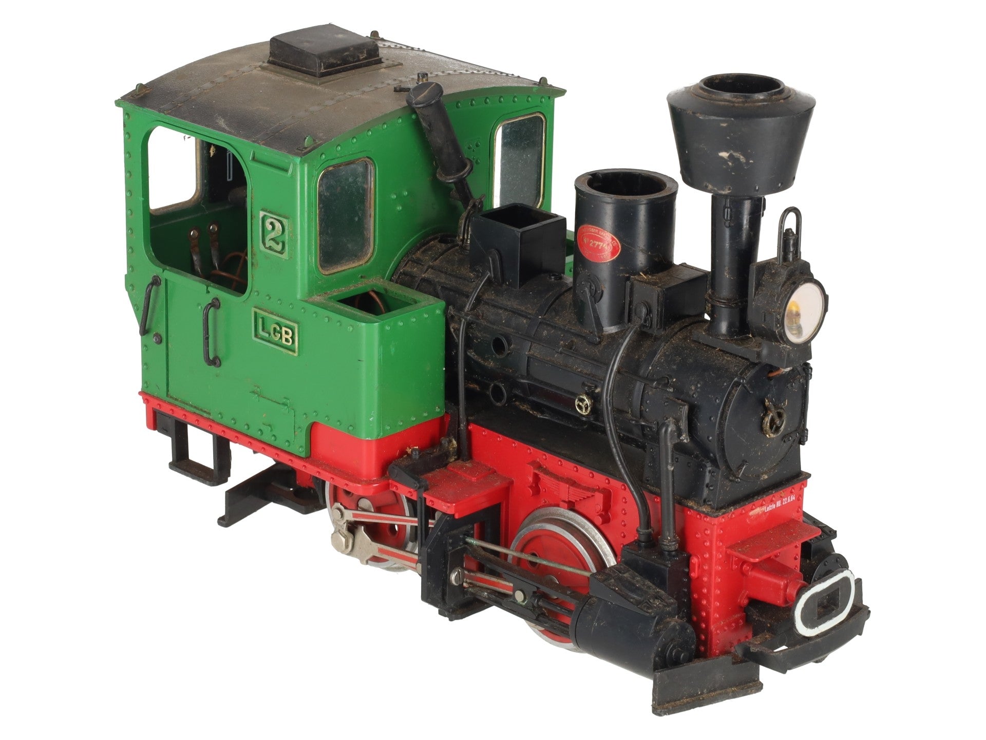 LGB 2020 G Scale 0-4-0 Staintz Steam Locomotive (Green) #2 VG