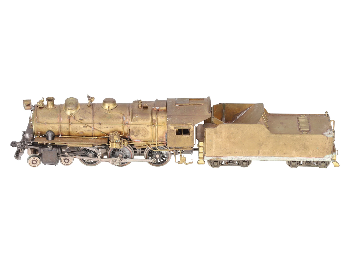 Max Gray KTM HO Brass PRR G-5 4-6-0 Ten Wheeler - Unpainted EX